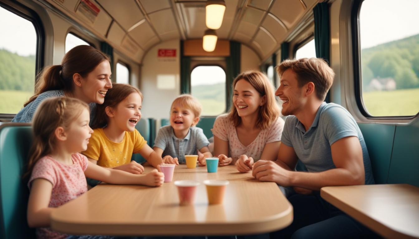 Ailecek Avrupa'nın Tren Yollarında Seyahat Deneyimi