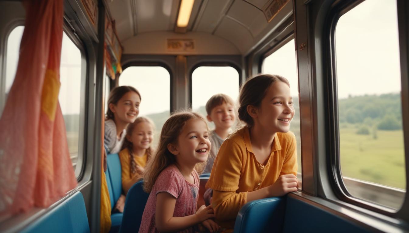 Tren Yolculuklarında Çocuklara Daha Konforlu Bir Deneyim Sunma Yöntemleri