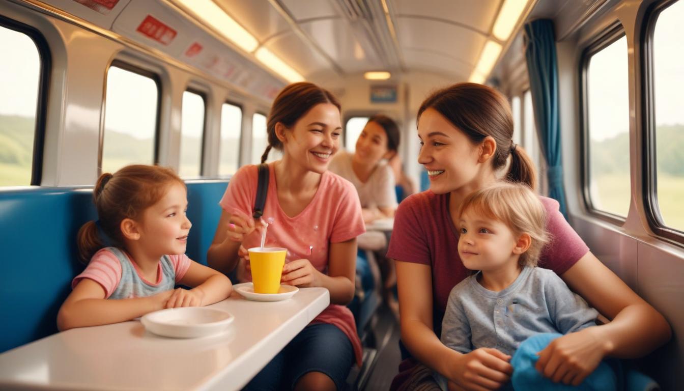 Tren Yolculuğunda Çocukların Tuvalet İhtiyaçlarını Yönetmek