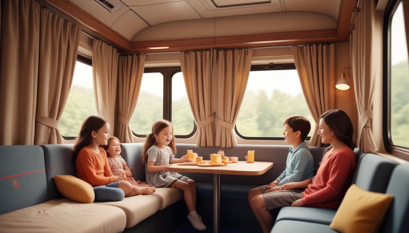 Çocuklu Aileler İçin En İyi Tren Kompartımanları